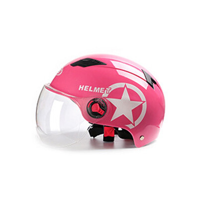 

Bike Motorcycle Half Face Helmet Sunscreen Ultraviolet-proof Protective Unisex Protective Gears Motorcycle Accessories