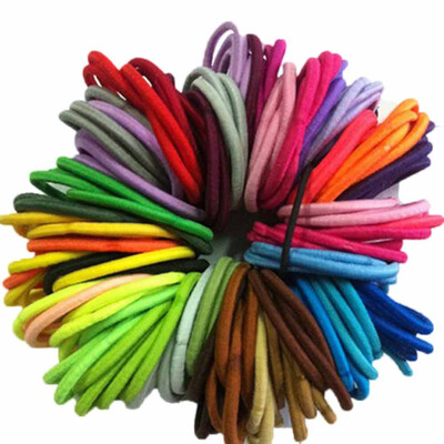 

〖Follure〗50PC Thick Endless Snag Free Hair Elastics Bobbles Bands