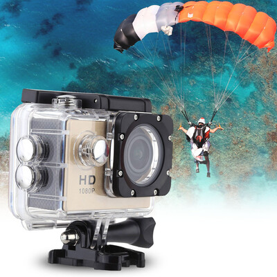 

F23 1080P 30FPS 12MP 15" Screen Waterproof 30M Shockproof 170° Wide Angle Outdoor Action Sports Camera Camcorder Digital Cam Vide