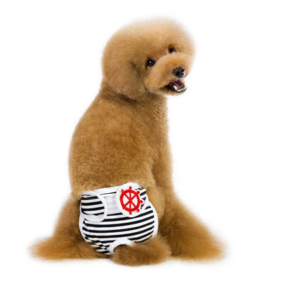 

Dog Stripes Physiological Pants for Female Dogs Pets Menstruation Shorts Pants Pet