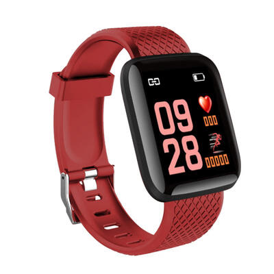 

116 Plus IP67 Waterproof Smart Wristband Bracelet With Blood Pressure Heart Rate Monitor For Men Women