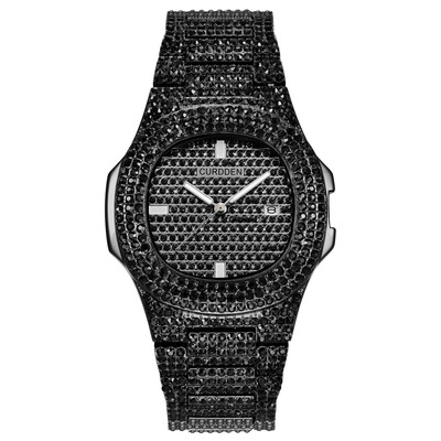 

Luxury Women Watches Full Shining Rhinestone Dial Ladies Quartz Wristwatch Romantic Alloy Strap Clock Zegarki Damskie50
