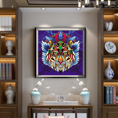 

30x40cm Animal Pattern 5D DIY Partial Abnormity Rhinestone Diamond Covered Painting for by Number Kits for Wall Craft Decor