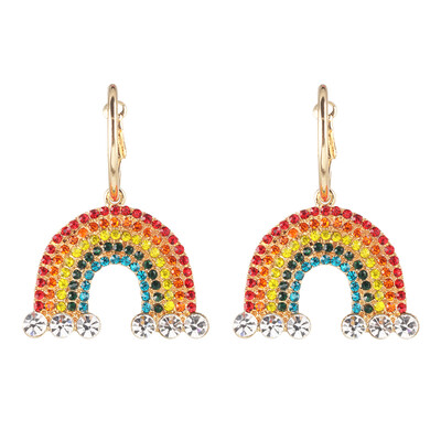 

2019 Fashion za Brand crystal geometirc Drop Earring For Women Party Gifts ethnic Statement rhinestone Earrings Jewelry