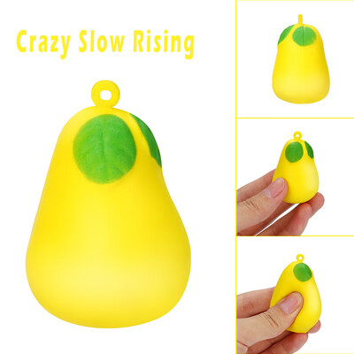 

Gotoamei Mini Cute Pear Squeeze Toy Slow Rising Cream Scented Stress Reliever Toy