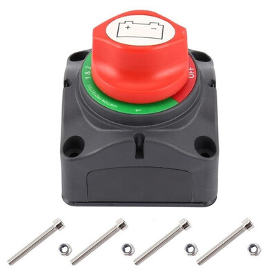 

Three Gear for Marine Car Rv Vehicles Boat Battery Isolator Cut Off Power Battery Switch on Off