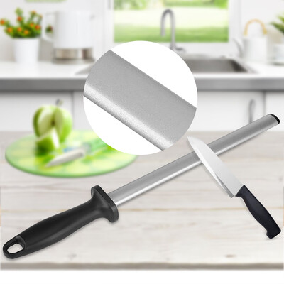 

10 Inch Professional Knife Sharpening Steel Rod Home Kitchen Sharpener Stone Tool Kitchen SharpenerKnife Sharpener