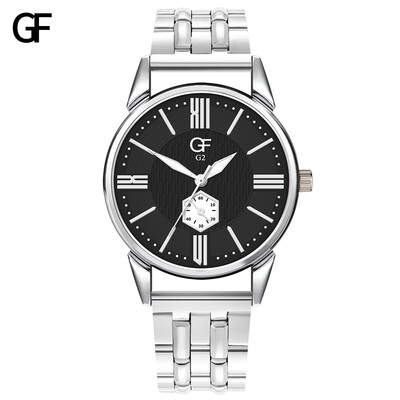

Gobestart Fashion High-End Mens Quartz Letter Steel With Watch Pointer Light Series Male