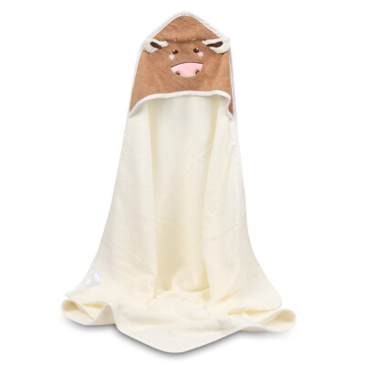 

Cotton Children Bath Towel Animal Shape Baby Hooded Bathrobe