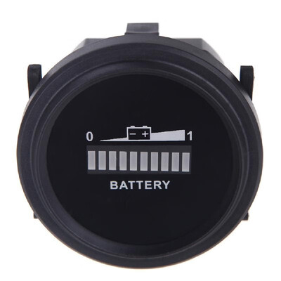 

Battery Status Charge Indicator Monitor Meter Gauge LED Digital 12V24V36V48V72V