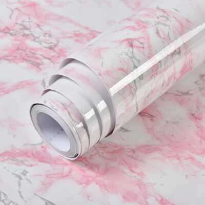 

10m Marble Pattern Water-resistant Moistureproof Removable Self Adhesive Wallpaper Peel & Stick PVC Wall Stickers for Living Room