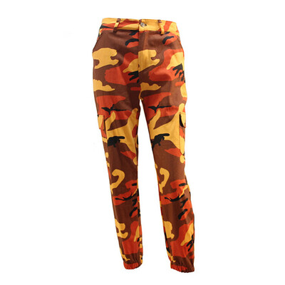 

Women Harlan Pants Sports Cargo Camo Printing Outdoor Casual Loose Trousers
