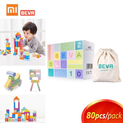 

Xiaomi Beva Kids Building Blocks Robot Children Toy Bricks Designer Early Educational Toys Children Birthday Gift 80pcslot