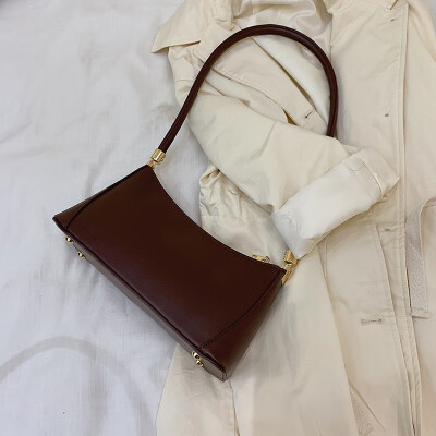 

On the new texture bag women 2019 new Korean fashion Joker foreign casual shoulder shell bag