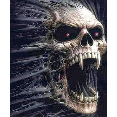 

5D DIY Full Drill Diamond Painting Skull Cross Stitch Embroidery Mosaic Kit