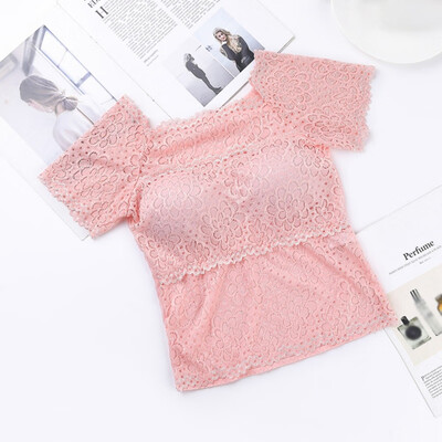 

Female Sexy Mesh Yarn Anti-lighting Beauty Back Gathered Bra