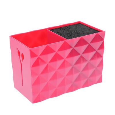 

Non Slip Socket Hair Scissor Comb Hair Clips Storage Box Pot Stand Case