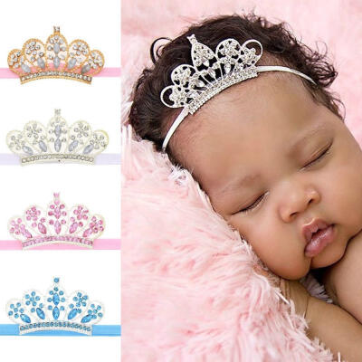 

Super Hot New Cute Kids Baby Girl Princess Tiara Crown Headband for Photo Hair Dress