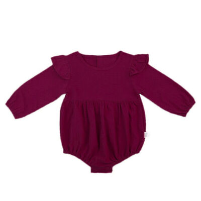 

Infant Toddler Baby Girl Floral Romper Flying Sleeve Bodysuit Jumpsuit Outfit