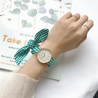 

Bandage silk student watch female explosion section ulzzang college F Japanese cute scarf table
