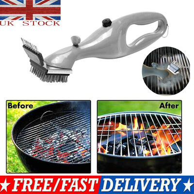 

BBQ Vapor Cleaner Brush Barbecue Stainless Steel Cleaning Churrasco Outdoor UK