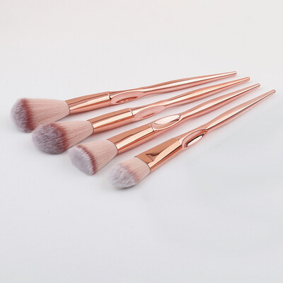 

〖Follure〗Foundation Cosmetic Eyebrow Eyeshadow Brush Makeup Brush Sets Tools 4PCS