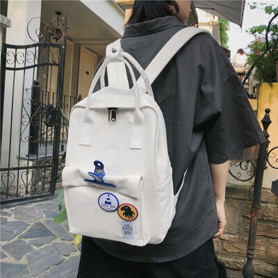 

Insfeng schoolbag female college students Korean version of high school antique girl junior high school tide Shoulder Bag Backpack