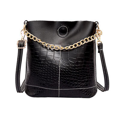 

Alligator Pattern Chain Shoulder Handbags Women Casual Crossbody Bucket Bag