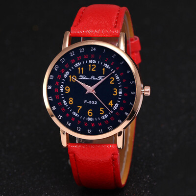 

Genuine Womens Roman Numerals watches women clock Luxury Fashion Leather Band Analog Quartz Round WristWatches Montre Femme &Ff