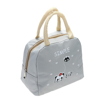 

Cartoon Print Handy Thickness Insulated Picnic School Lunch Bag