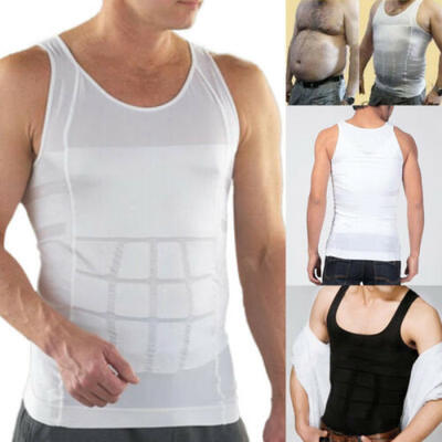 

Best Men Body Slimming Tummy Shaper Underwear shapewear Waist Girdle Shirt