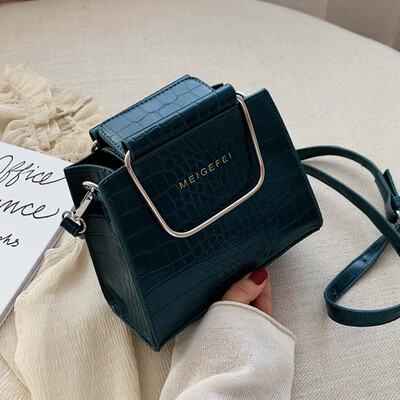 

North bag on the new small bag women 2019 new Korean style shoulder bag fashion Joker Messenger bag small square bag