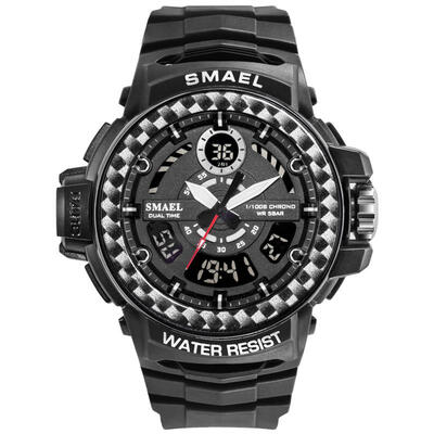 

SMAEL 8014 Multifunctional Sport Wristwatches Waterproof Digital Military Watch Male Analog Clock For Outdoor