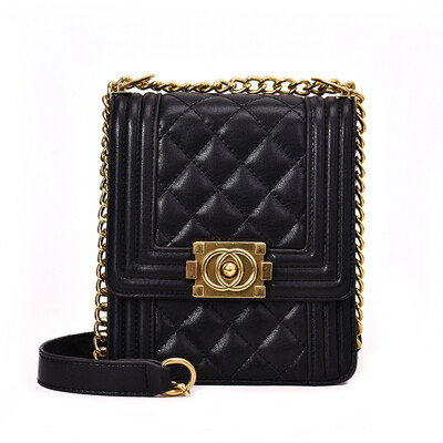 

Linger Chain Bag Mobile Handset Single Shoulder Slant Bag Fashion Mini-change Small Bag Tide