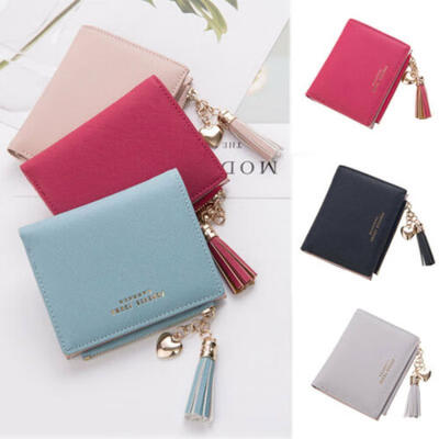 

US Women Girls Short Wallet Coin Purse Organizer Pocket Small Credit Card Holder
