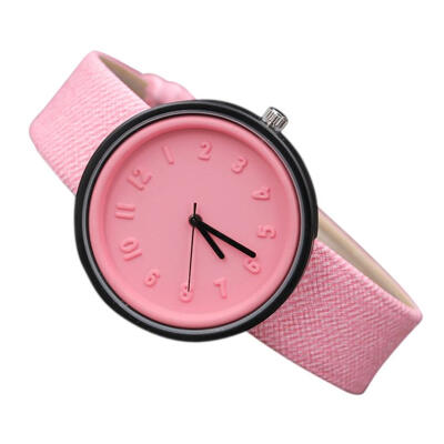 

Montre Femme Women Watches Roman Numerals Wood Canvas Band Analog Quartz Vogue Wrist Watches Zegarek Damski Relogio Feminino F