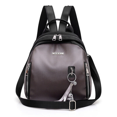 

Small backpack shoulder bag womens new soft skin laser mini ladies diagonal girl dual-purpose personality fresh