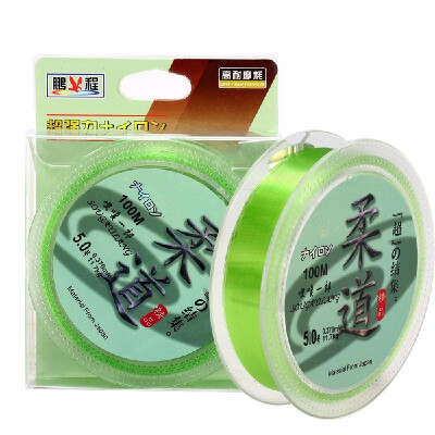 

100m Fishing Line 06-8 Monofilament Fluorocarbon Nylon Fishing Line Fishing Cord Rope