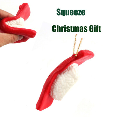 

Gotoamei Christmas Gift Slow Rising Scented Squeeze Relieve Stress Key Pendant