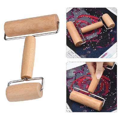 

5D Diamond Painting Wood Roller Diamond Painting Tool Wooden Roller for DIY 5D Diamond Painting