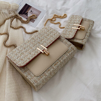 

Summer texture network celebrity bag womens bag 2019 new simple single shoulder bag foreign air oblique satchel bag