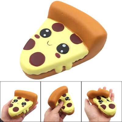 

Silly Funny Cartoon Pizza Charm Slow Rising Stress Reliever Toys