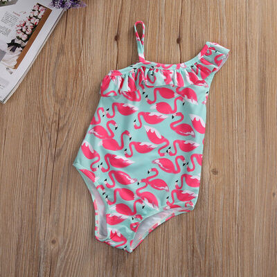 

Girls Swimming Costume Kids Bikini Swimwear Swimsuit Bathing set Age 1-6 Years