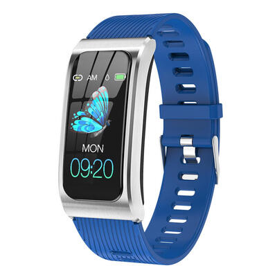 

AK12 Smartband IP68 Waterproof Heart Rate Blood Pressure Monitor Bracelet