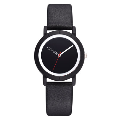 

Fashion simple ladies watch PU with casual small fresh student watch