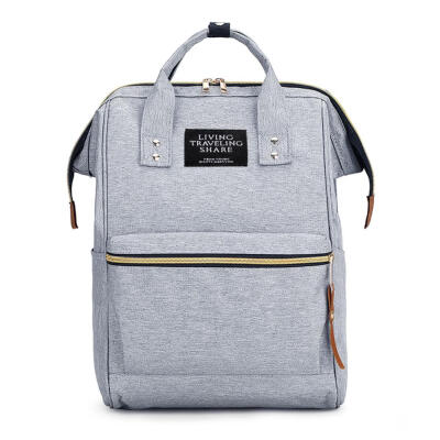 

Large Capacity Backpack Unisex Travel Shoulder Polyester Casual School Bags