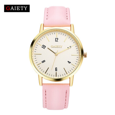 

GAIETY Brand Women Bracelet Watch Contracted Leather Crystal WristWatches Women Dress Ladies Quartz Clock Dropshiping reloj muje