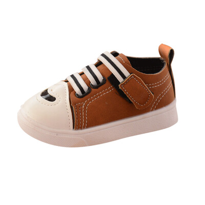 

Toddler Kids Skate Running Baby Shoes Boys Girl Stripe Soft Sole Shoes Sneakers