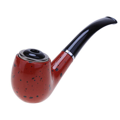 

Dual Use Recycle Filter Bent Iron Smoking Pipe Tobacco Cigarette Smoke Tool