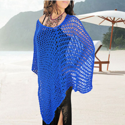 

Roseonmyhand Women Bathing Cover Up Bikini Swimsuit Swimwear Crochet Smock Beach Cover Up